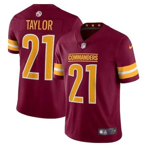 Performance None Limited Jersey - Premium Burgundy NFL Fan Jersey |...