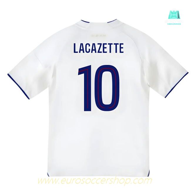 2025-2026 Olympique Lyon Home Shirt (Kids) (Lacazette 10)