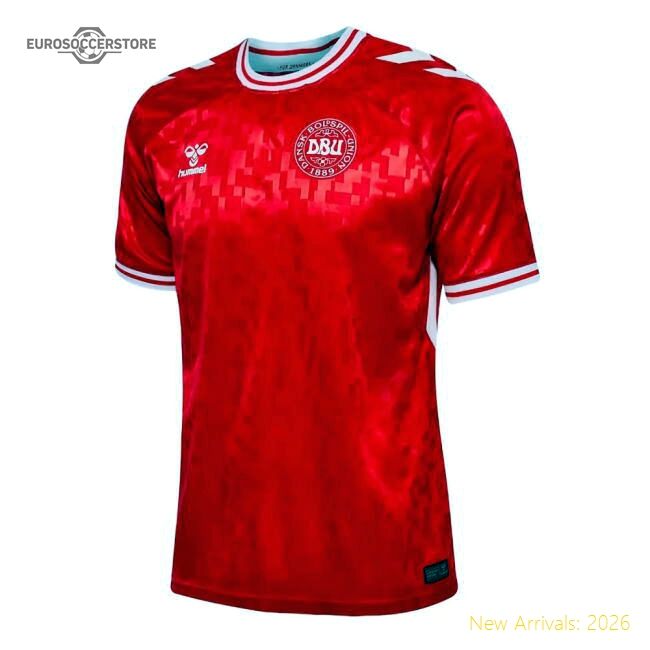 Denmark 2024-2025 Home Jersey - Elite Quick-dry Movement