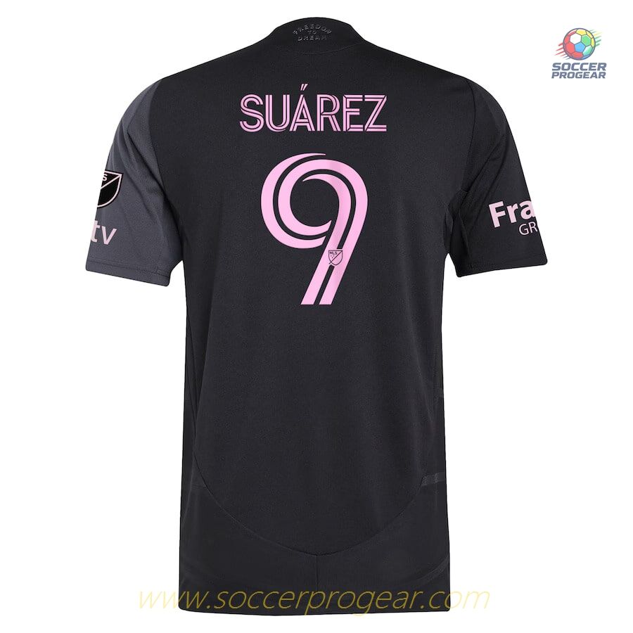 Inter Miami Away Match Soccer Team Shirt 2025 Suarez