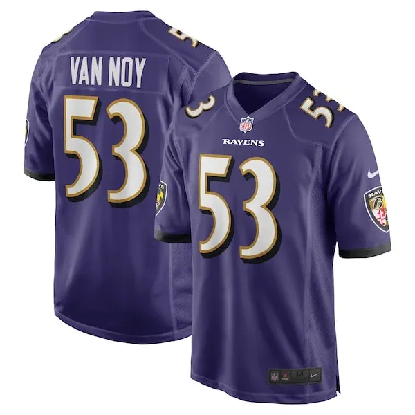 Performance Baltimore Ravens Game Jersey - Premium Purple NFL Fan J...