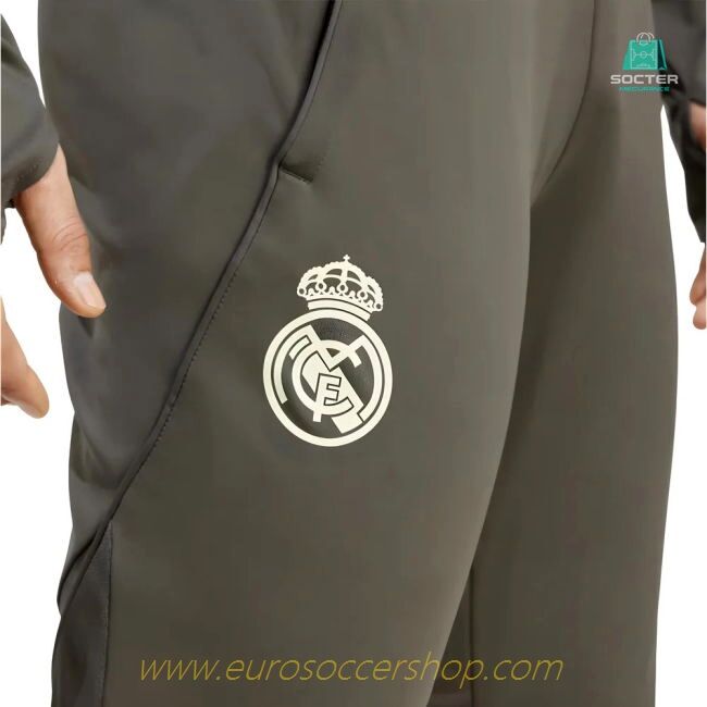 2025-2026 Real Madrid Training Pants (Utility Grey)