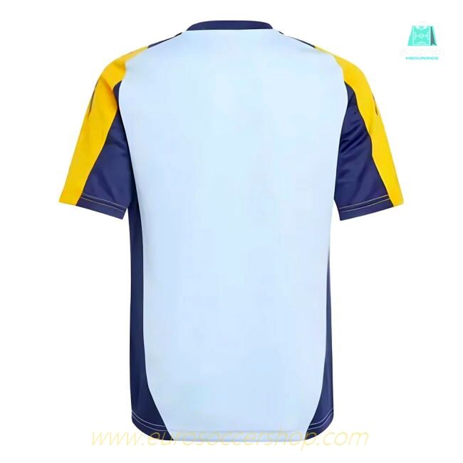 2024-2025 Real Madrid Training Shirt (Glow Blue) - Kids