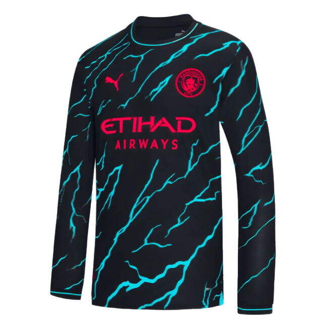 Man City Soccer Jerseys Stylish Third Jersey 2023-2024 #99