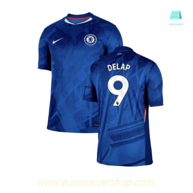 2025-2026 Chelsea Home Shirt (Delap 9)