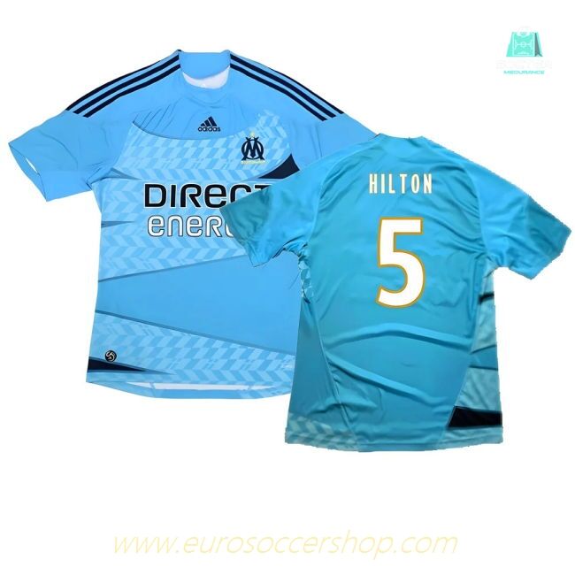 Marseille 2009-10 Away Shirt ((Excellent) M) (Hilton 5)