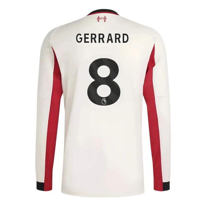 Match Worn Style Liverpool Away Elite Kit 2025-2026 (Gerrard 8)