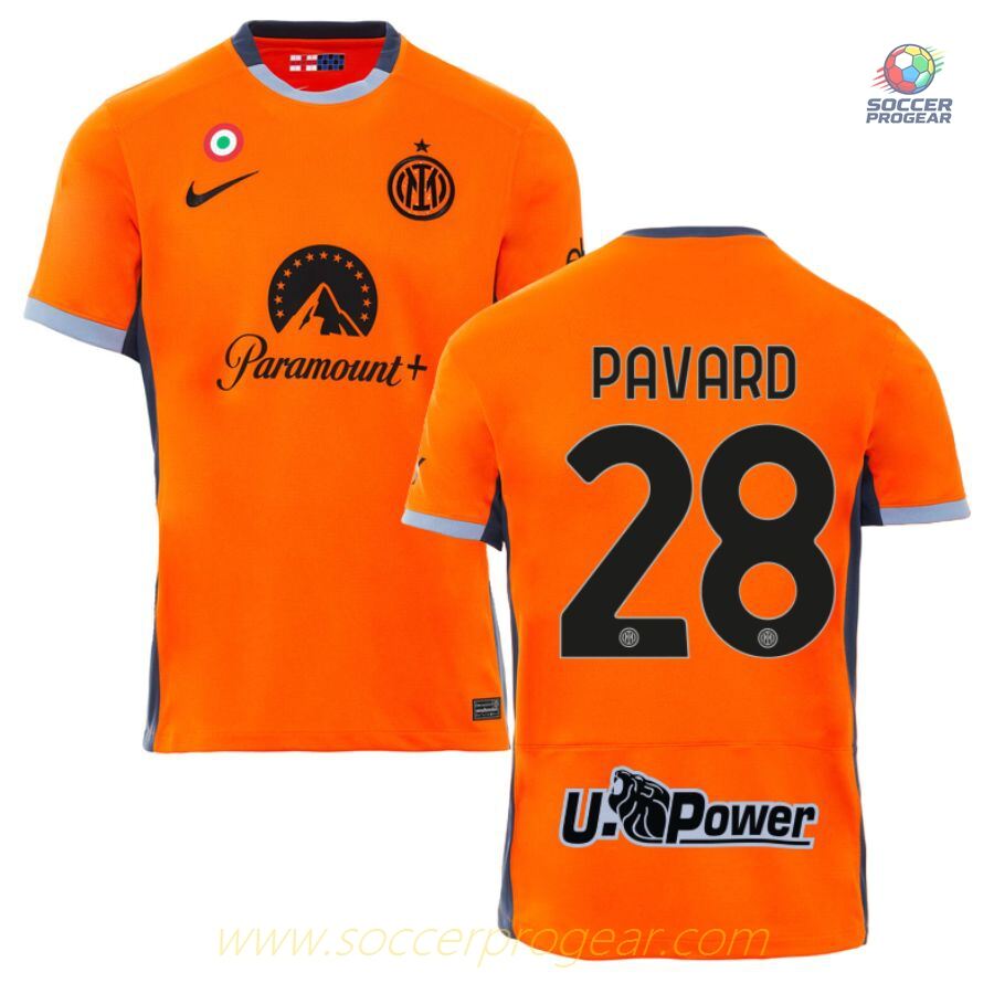 Inter Milan Soccer Football Shirt 2023 2024 Third Pavard