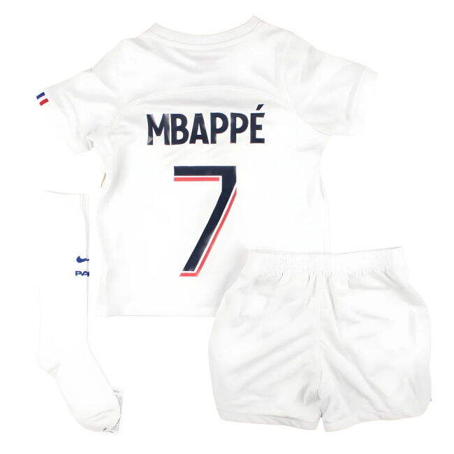 PSG 2022-23 Mini Mbappe #7 Kit - XLB (Unisex