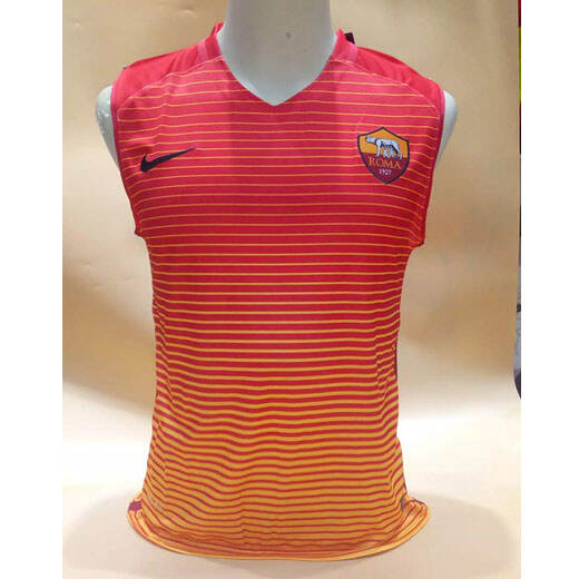 Roma Orange 201617 Vest Soccer Jersey Shirt - Official Replica 25305