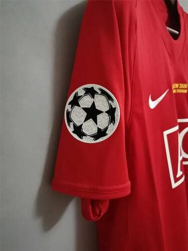 Authentic Manchester United 2008 Jersey - European Cup - Soccer
