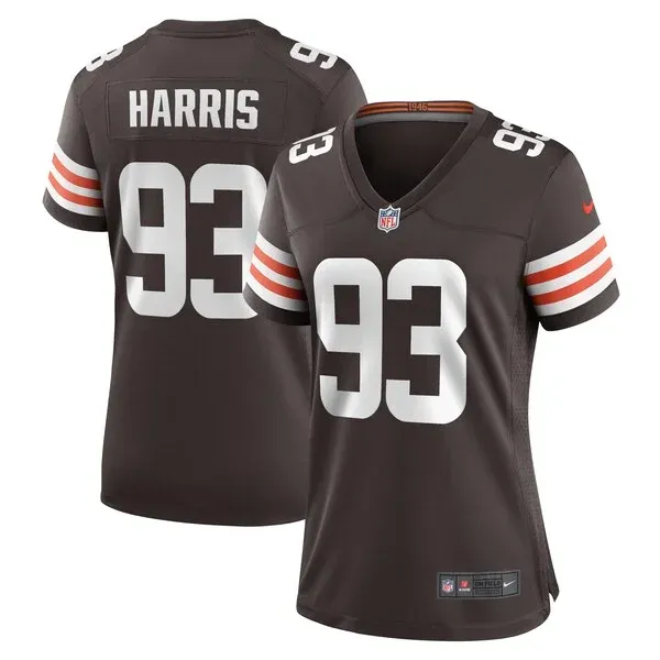 None Game NFL Jersey - Brown | Authentic Football Apparel | NFL Footba