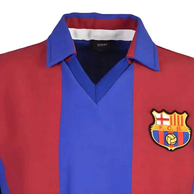 1980-1981 Barca Shirt (Barce. 1980) Jersey - Game - Premium- Smart