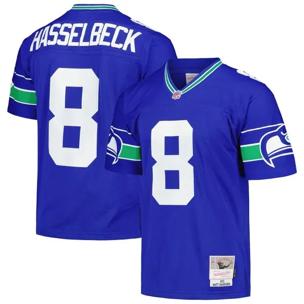 Performance Seattle Seahawks Replica Jersey - Premium Royal NFL Fan...