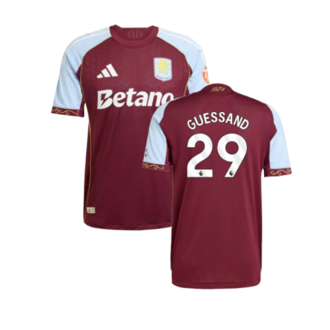 Aston Villa 2025-20 value for money Home Soccer Jersey