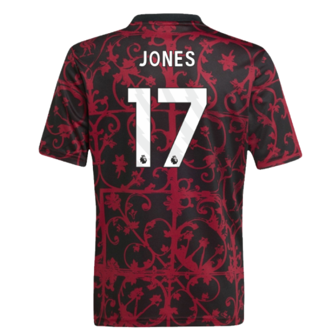 2025-2026 Liverpool Pre-Match Top (Black) - Kids (Jones 17)