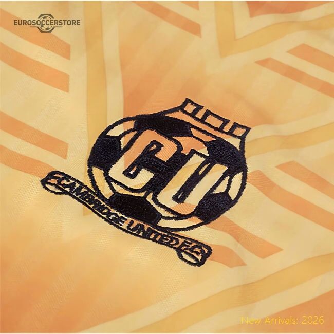 Official Cambridge United 1991-1993 Home Retro Shirt - Premium