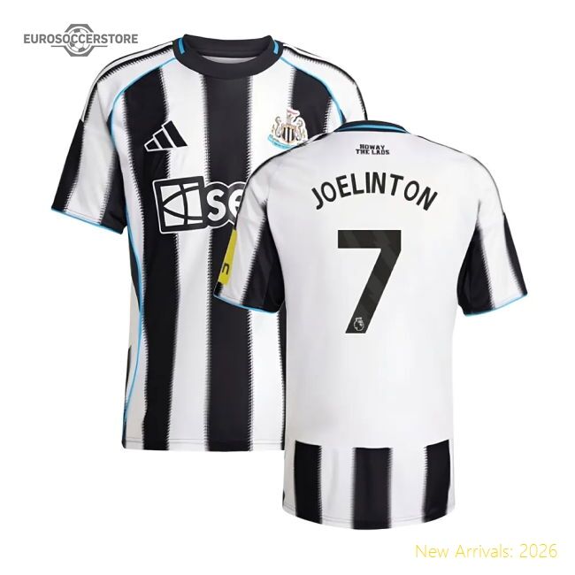 Official 2025-2026 Newcastle Home Shirt (joelinton 7) - Premium