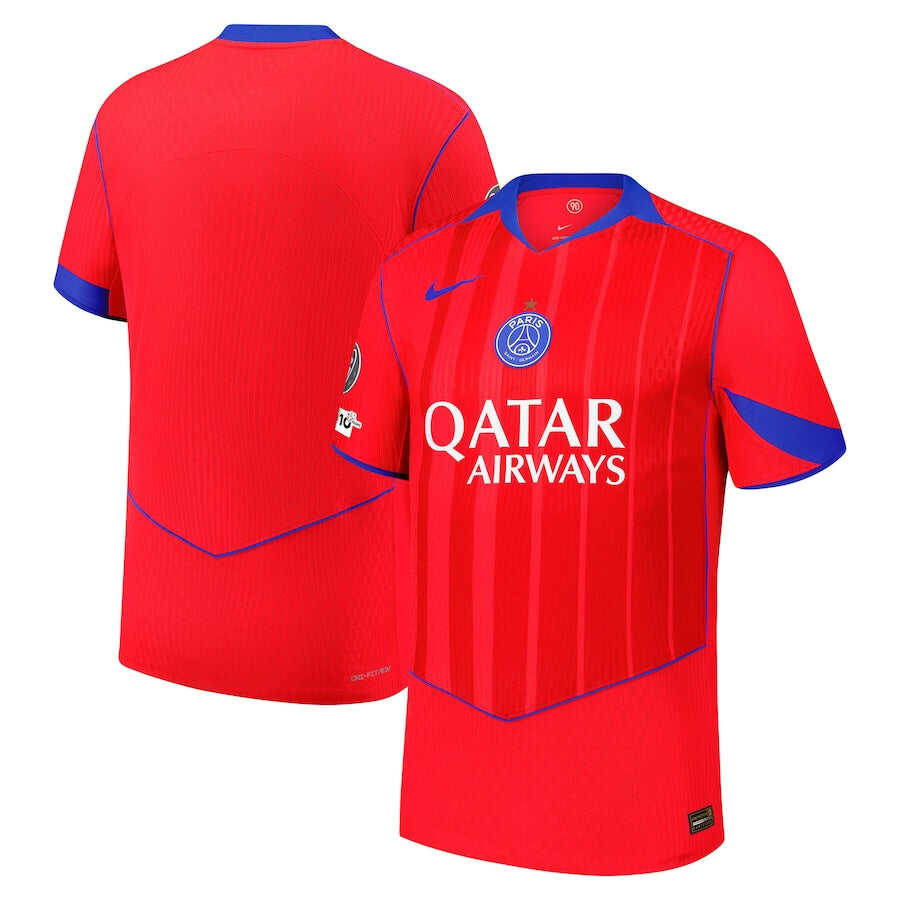 Player Version PSG Third Away Soccer Jersey 2025/26 with UCL Titlehold
