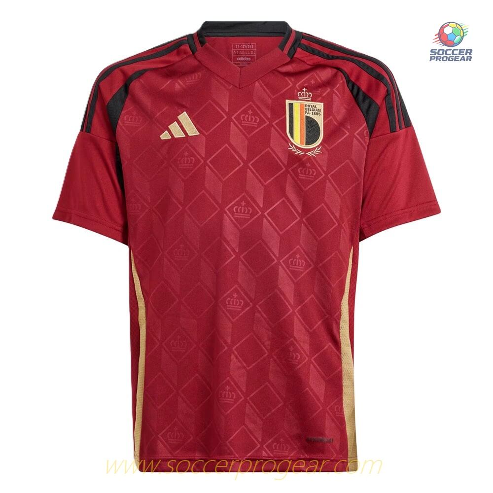 Belgium Home Kids Team Jersey 2024/25 Collection