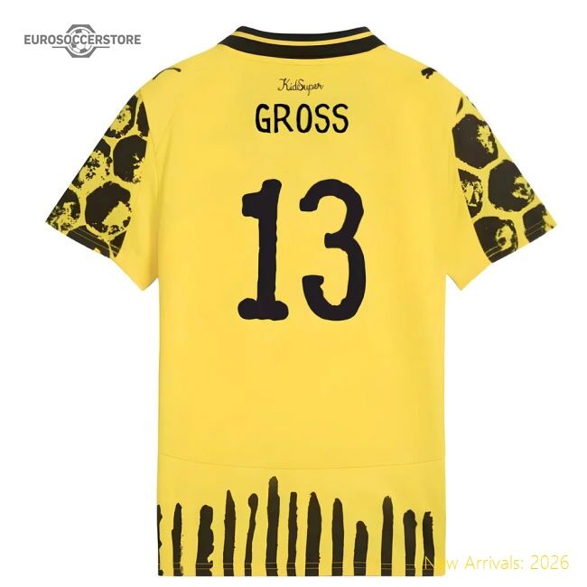 2025-2026 Kidsuper X Borussia Dortmund Cwc Shirt - Kids (gross 13)