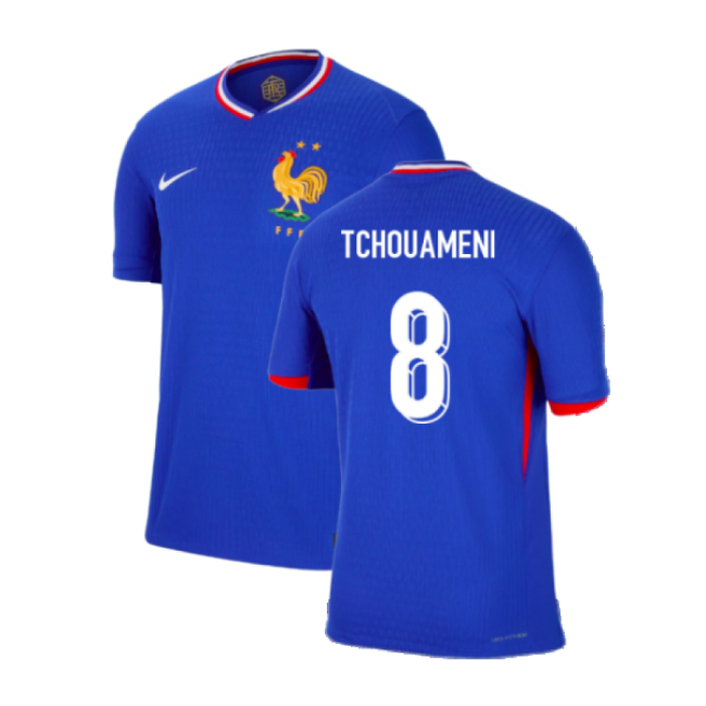 Tchouameni 8 Fan Quality France Home Supporter Kit (Adults)