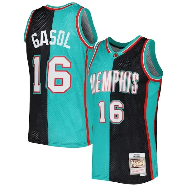 Pau Gasol MEM High-Quality Basketball Jersey - Black - Fan Favorite