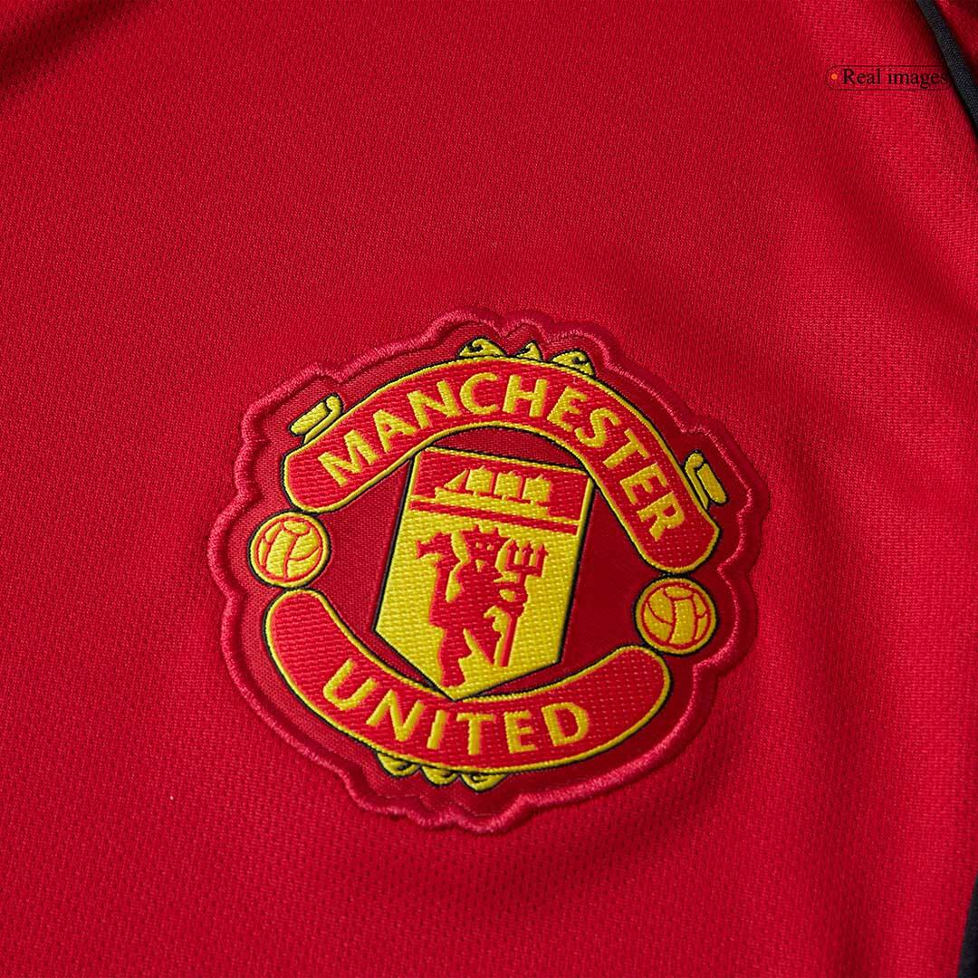 Manchester United Home Long Sleeve Soccer Jersey 2025/26
