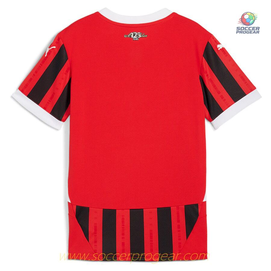 AC Milan Kids Editionren's Home Team Jersey 2024-2025 Season