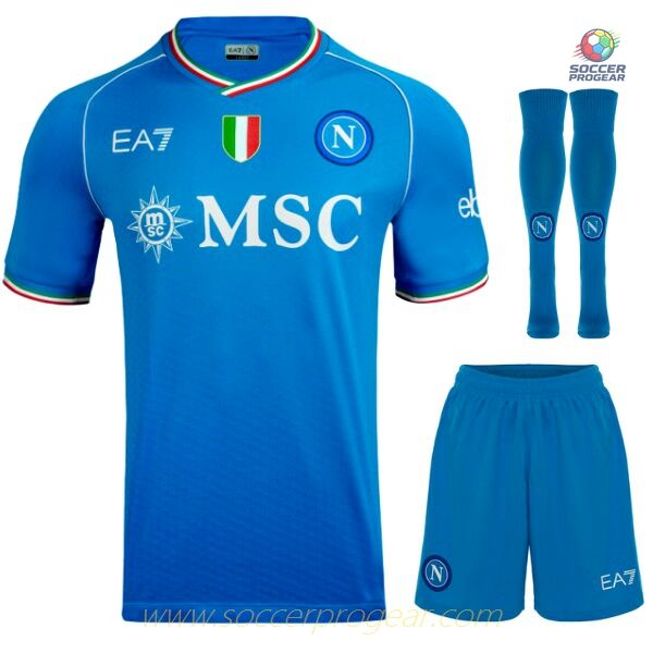 NAPLES 2023 2024 HOME CHILDREN'S KIT JERSEY