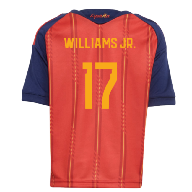 Vintage Spain 2026-2027 Spain Home Little Kids Mini Kit (Williams J...
