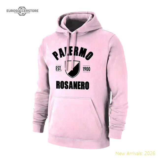 Premium Rosanero Est1900 Retro Footer With Hood Melanze Pink