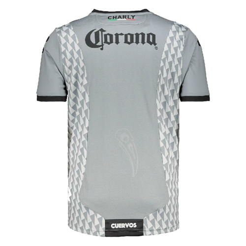 Moisture Wicking Club De Cuervos 2019-20 Third Soccer Jersey Shirt