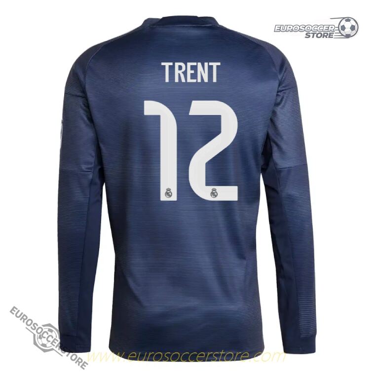 Real Madrid 25-26 Season Away TRENT 12 Long-Sleeve Football Jersey