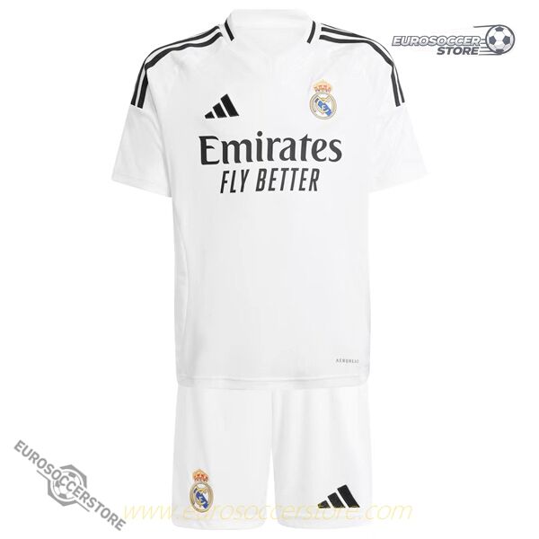 Youth Home Jersey of Real Madrid for the 24-25 Season