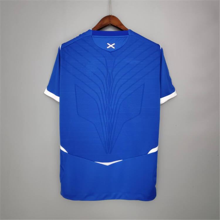 Glasgow Rangers Retro Soccer Jersey 08-09 Home Blue Football Shirt -