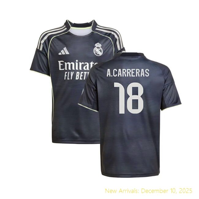 Official Real Madrid 2025-2026 Away - Barca - Moisture Wicking