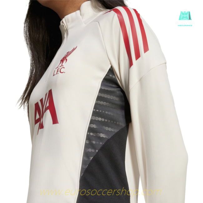 2025-2026 Liverpool Training Top (White) - Kids