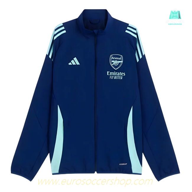 2024-2025 Arsenal Presentation Jacket (Night Sky)