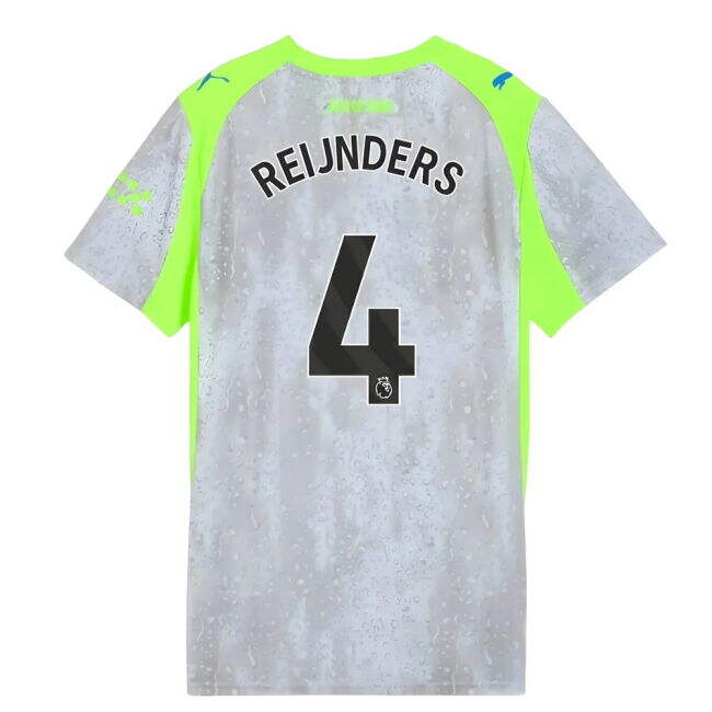2025-2026 Man City Third Shirt (Womens) (Reijnders 4)