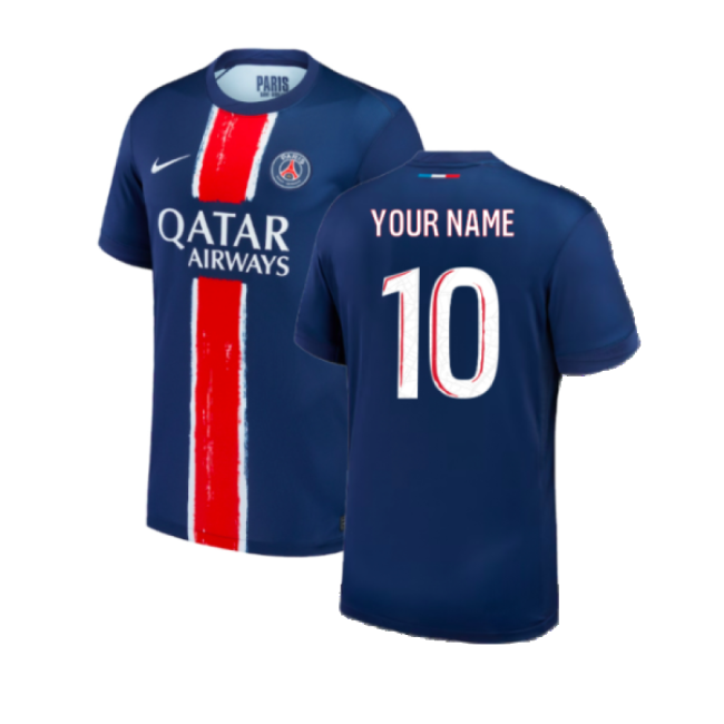 2024-2025 PSG Home Budget Friendly Shirt - Kids (Your Name)