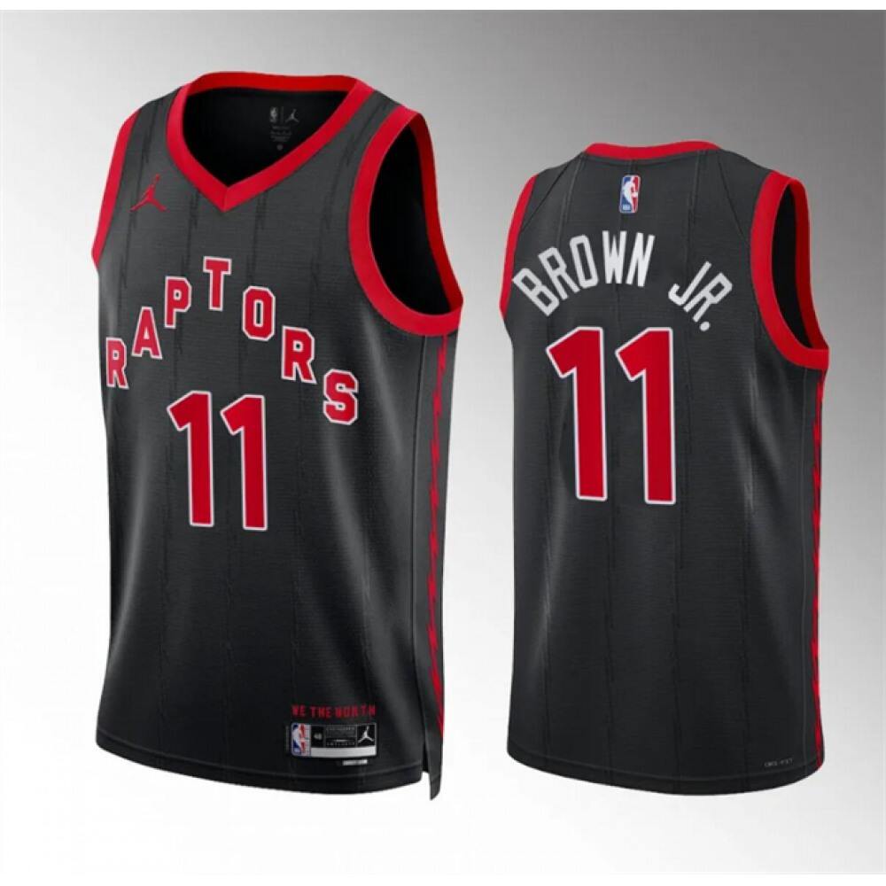 Fan Favorite Cost-Effective Men's TOR #11 Bruce Black Basketball Jersey