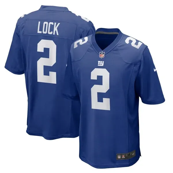 None Drew Lock Game Jersey - Royal | NFL Player Jersey | NFL Football