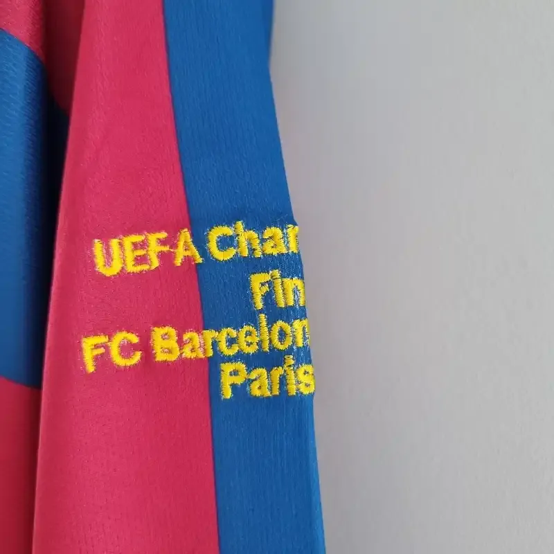 2005-2006 Barcelona Long Sleeve Jersey retro kit