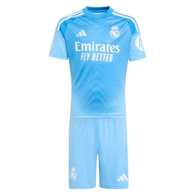 2025-2026 Real Madrid Home Youth Goalkeeper Kit (Lunin 13)
