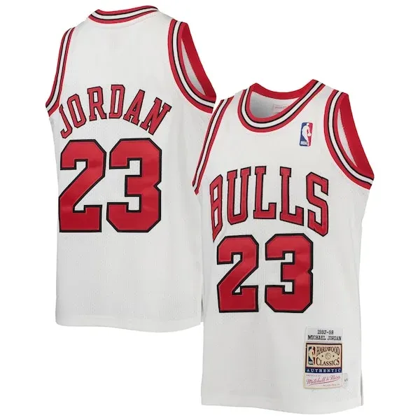 Michael Jordan CHI Authentic Jersey - authentic retro - Red basketball