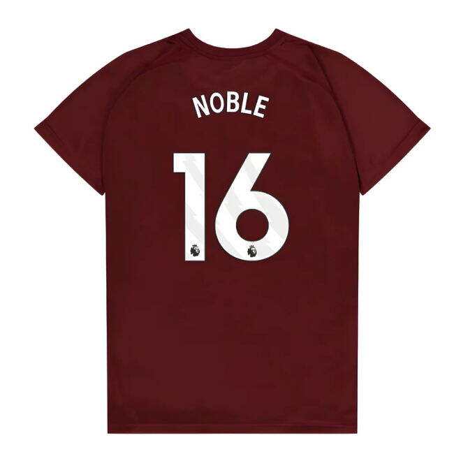West Ham United Poly T-Shirt (Claret/Blue) - Kids (Noble 16)