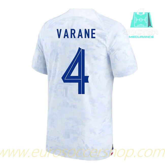 2022-2023 Player Version French National Team Away Jersey (VARANE 4)