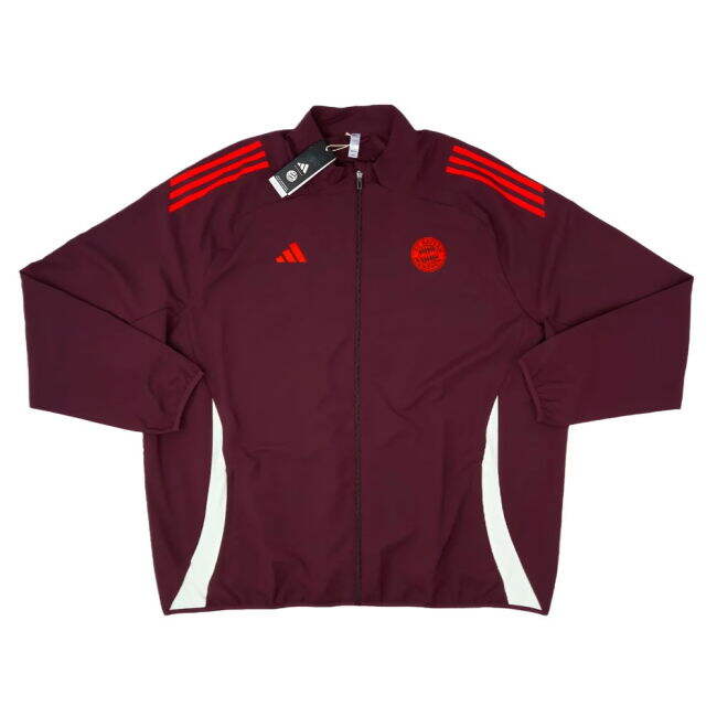 2024-2025 Bayern Shirt (Shadow Maroon) Reinforced Seams