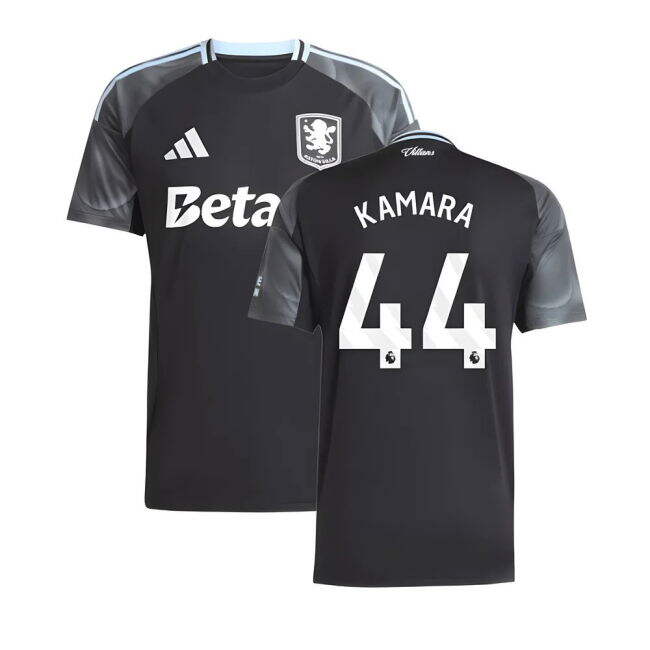Authentic Design Die-hard Football Aston Villa Away Shirt Kamara #...